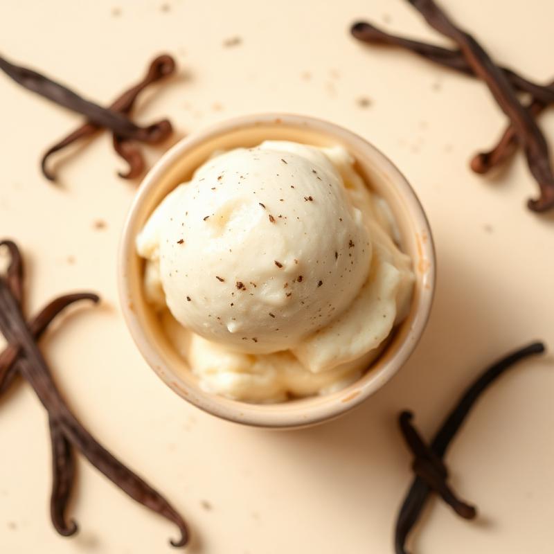 Gelato med smak av Vanilj